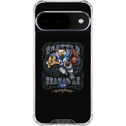 Liquid Blue NFL Seattle Seahawks Running Back Google Pixel 10 Clear Case